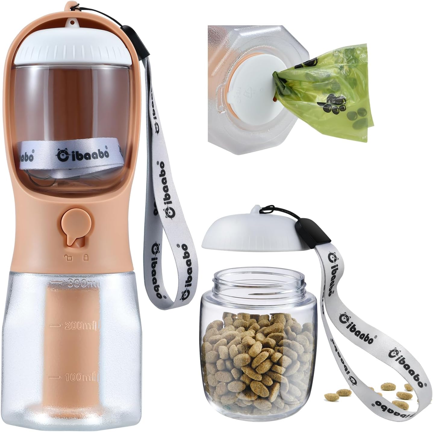 3 in 1 Pet Travel Bottle Poop