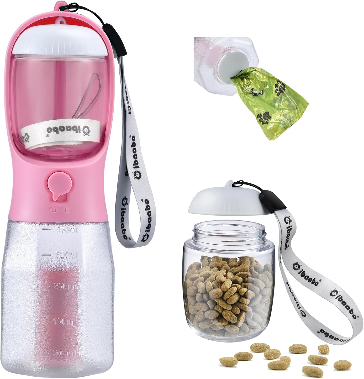 3 in 1 Pet Travel Bottle Poop