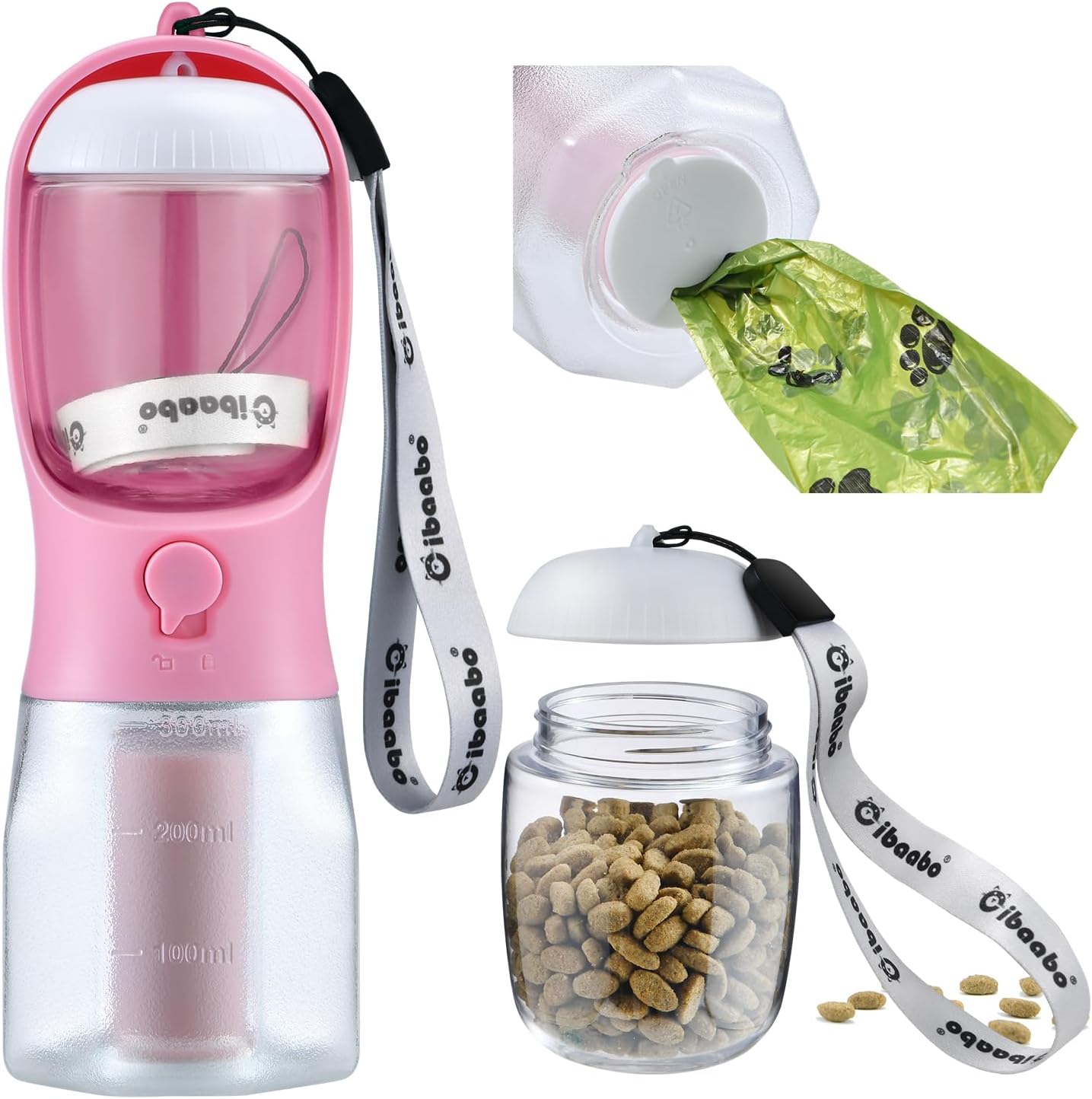 3 in 1 Pet Travel Bottle Poop