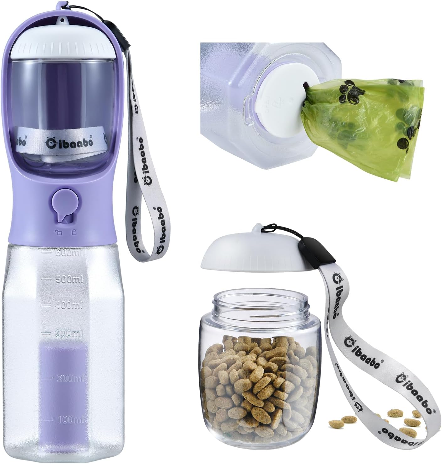 3 in 1 Pet Travel Bottle Poop