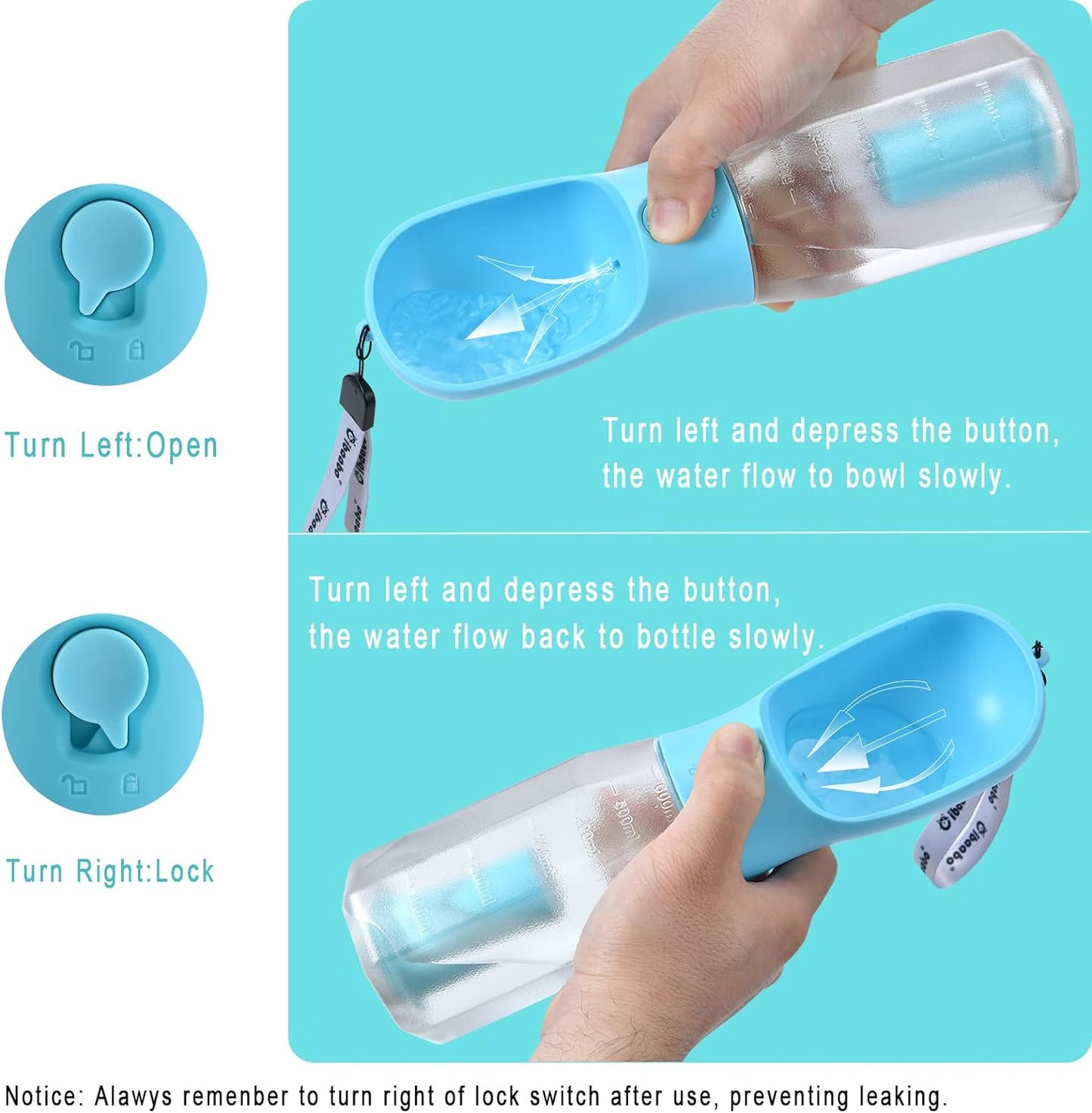 3 in 1 Pet Travel Bottle Poop