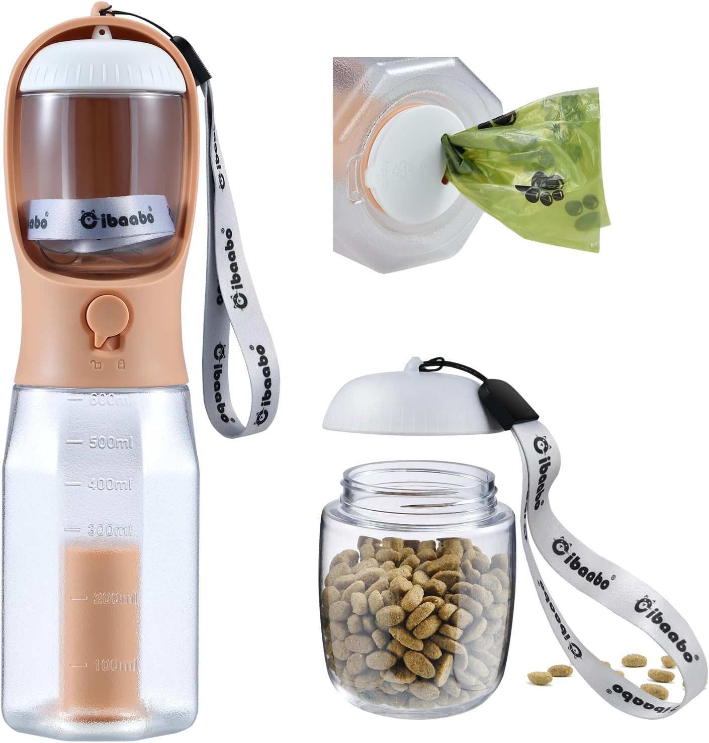 3 in 1 Pet Travel Bottle Poop