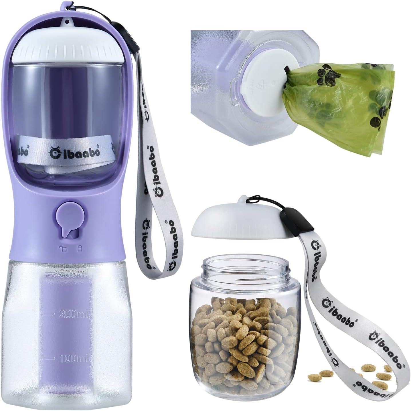 3 in 1 Pet Travel Bottle Poop