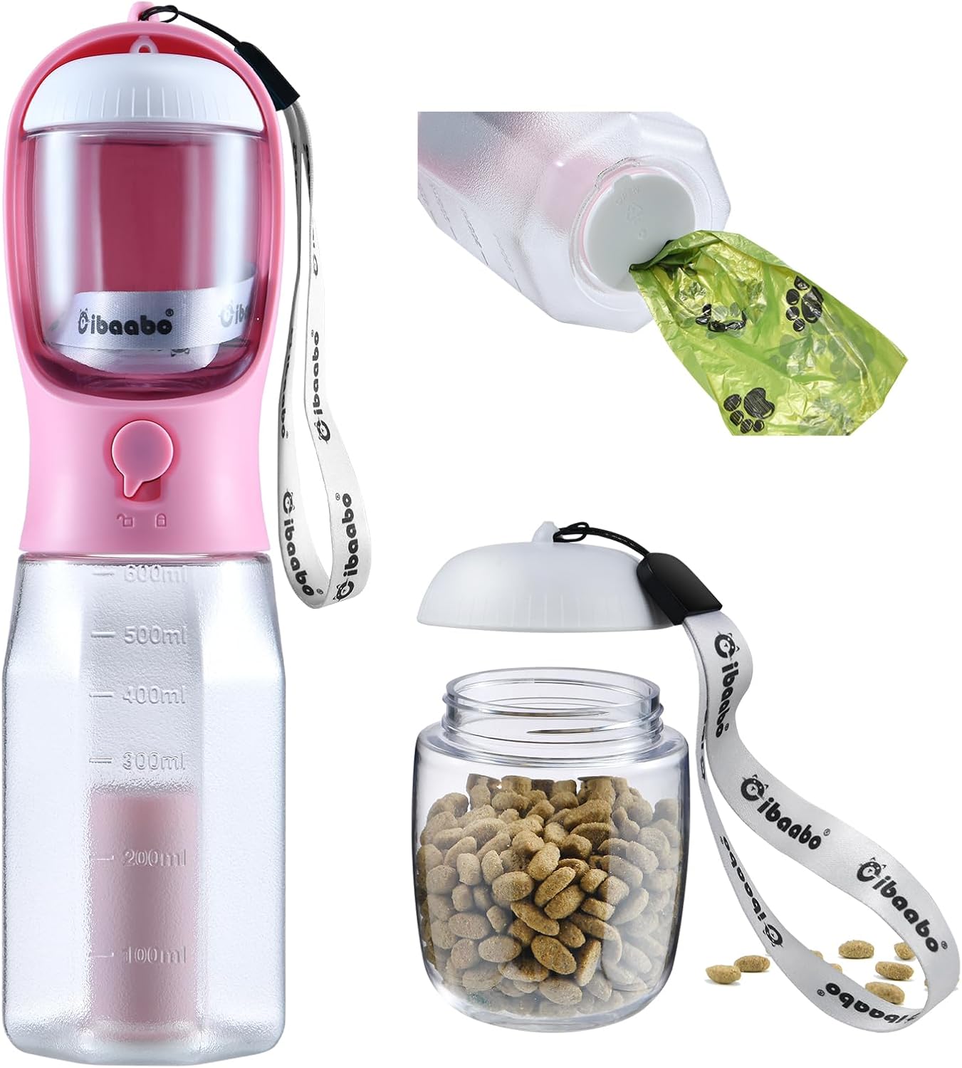3 in 1 Pet Travel Bottle Poop