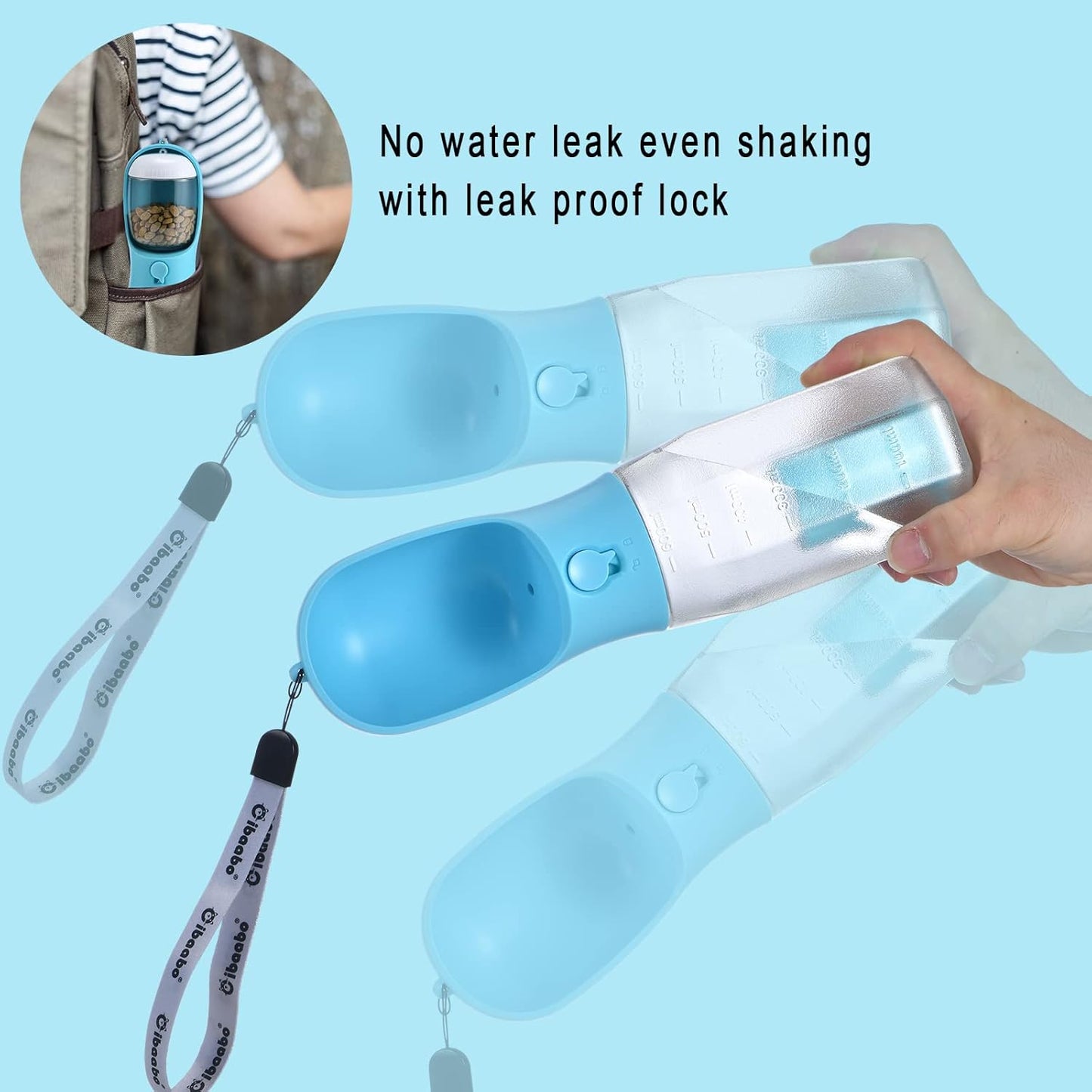 3 in 1 Pet Travel Bottle Poop