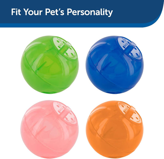Slimcat Feeder Ball - Interactive Game for Your Cat - Fill with Food and Treats - Green